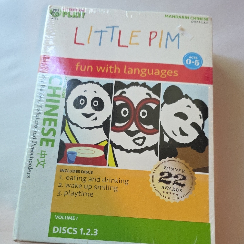 Little Pim Mandarin Chinese Language Learning Set for Kids - Unopened